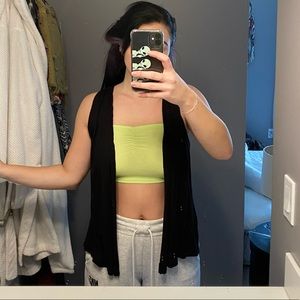 Tank top cardigan